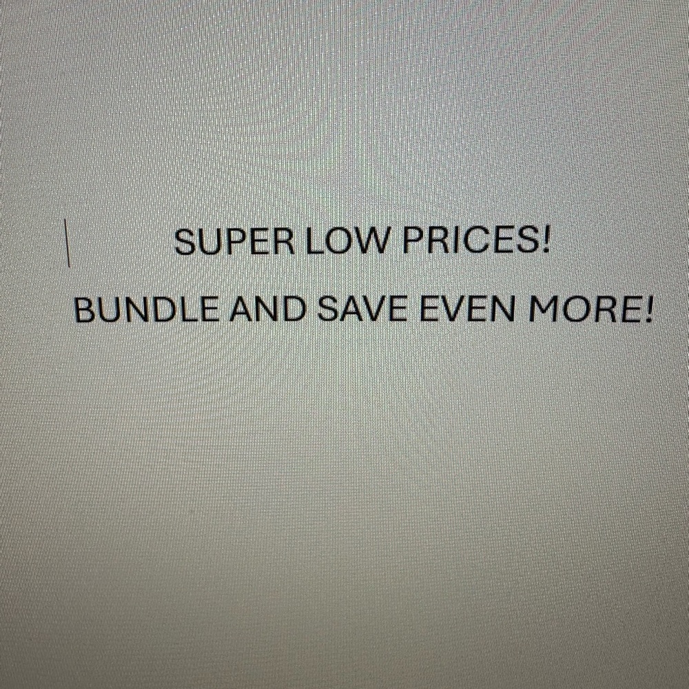 Super low prices- closet clean out!! 🤩